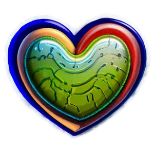 Sketchy Heart Doodle Png Vmi36 PNG Image