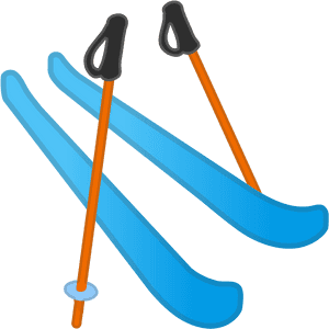 Skis Icon - Ski Meaning, HD Png Download PNG with transparent background