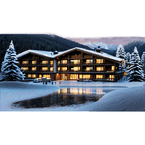 Ski Resort Hotel PNG 55 PNG image with transparent background
