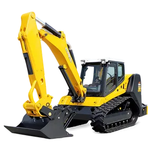 Skid Steer Backhoe Png Use1 PNG Image