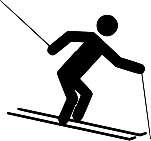 Nordic Skiing - Cross Country Skis Icon, HD Png Download PNG image with transparent background