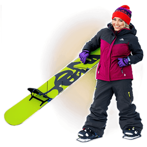 Skiing Winter Outfit PNG 21 PNG with transparent background