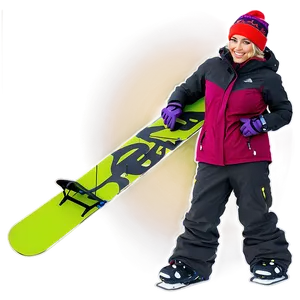 Skiing Winter Outfit Png 21 PNG Image