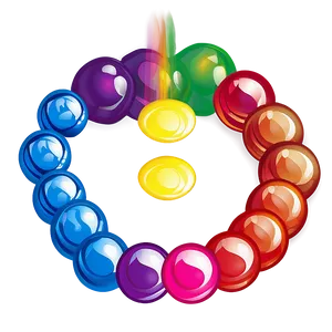 Skittles Rainbow Vector Png Grv PNG Image