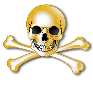 Skull And Crossbones Silhouette Png 06122024 PNG Image