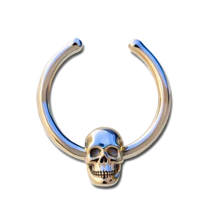 Skull Nose Ring Png Plq PNG Image