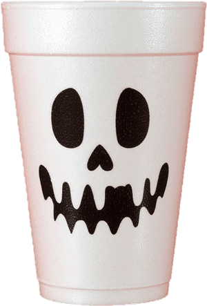 Halloween Cups With Foam Cups, HD Png Download PNG with transparent background