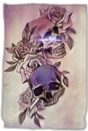 Transparent Bandeira Estados Unidos Png - Tattoo Rose And Skull, Png Download PNG image with transparent background