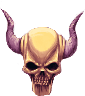 Skulls Transparent Demon - Transparent Demon Skull, HD Png Download PNG image with transparent background