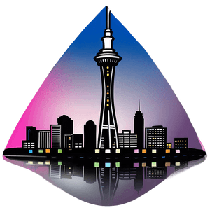 Sky Tower Auckland Icon PNG ntj PNG