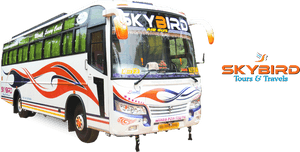 Skybird Tour Bus Travel Service PNG image with transparent background