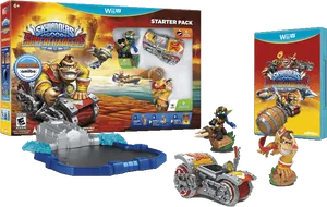 Skylanders Super Chargers Starter Pack Wii U PNG Image