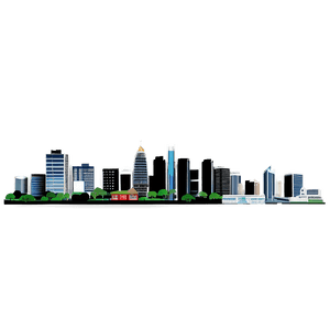 Skyline View PNG 95 PNG with transparent background
