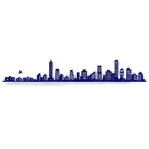 Skyline with Birds PNG rxu47 PNG with transparent background