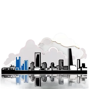 Skyline With Clouds Png 06202024 PNG Image