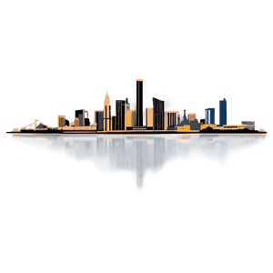 Skyline with River PNG joe PNG with transparent background