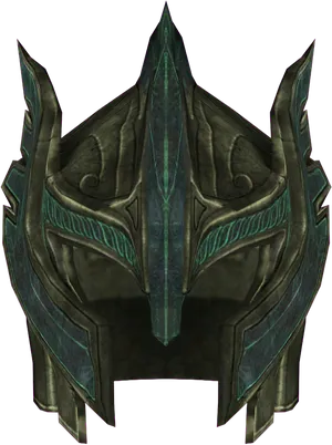 Skyrim Dragon Priest Helmet PNG Image