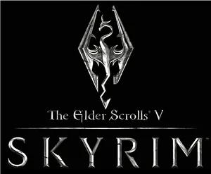 Skyrim Game Logo PNG Image