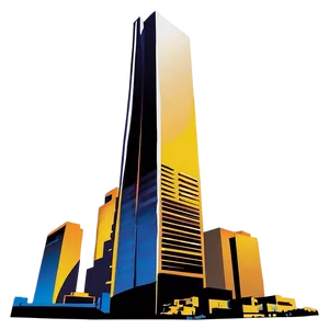 Skyscraper Silhouette Graphic Png Hmu PNG Image