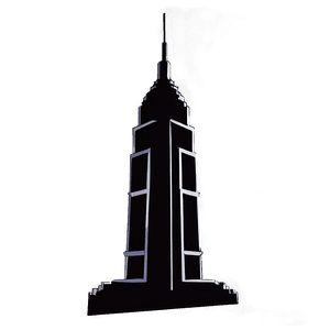 Skyscraper Silhouette PNG 05212024 PNG image with transparent background