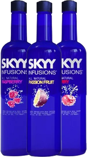 Skyy Infusions Vodka Flavors PNG Image