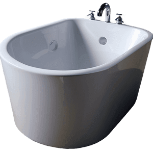 Sleek Acrylic Bathtub PNG 06282024 PNG