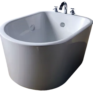 Sleek Acrylic Bathtub Png 06282024 PNG Image