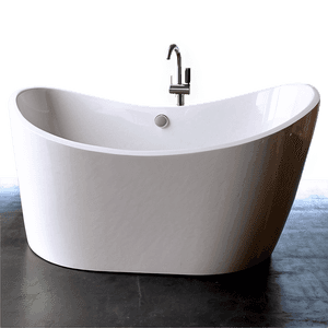 Sleek Acrylic Bathtub PNG dbb PNG