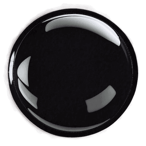 Sleek Black Circle PNG nfw54 PNG