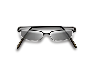 Sleek Black Sunglasseson Dark Background PNG Image