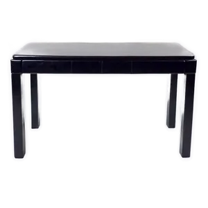 Sleek Black Table Furniture Png 06262024 PNG Image