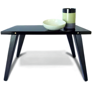 Sleek Black Table Furniture Png 89 PNG Image