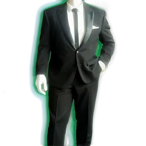 Sleek Black Tie Affair Png 06212024 PNG Image