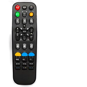 Sleek Black Tv Remote Png Tjj33 PNG Image