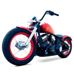 Sleek Bobber Silhouette Png 40 PNG Image