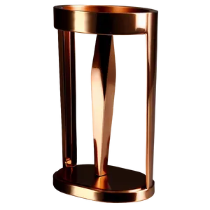 Sleek Bronze Desk Accessory Png Wbi PNG Image