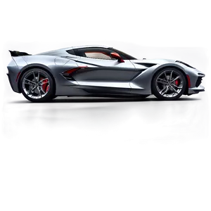 Sleek Corvette C8 Side View Png 27 PNG Image