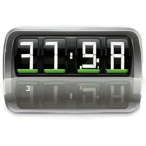 Sleek Countdown Timer Png 06282024 PNG Image