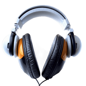 Sleek DJ Headphones Design PNG 06212024 PNG
