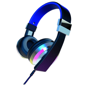 Sleek DJ Headphones Design PNG qch8 PNG