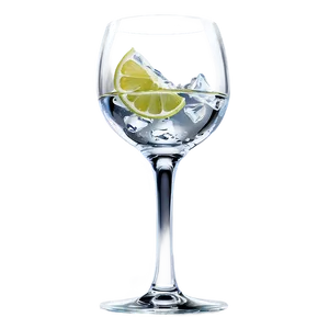 Sleek Gin Tonic Glass Png 29 PNG Image