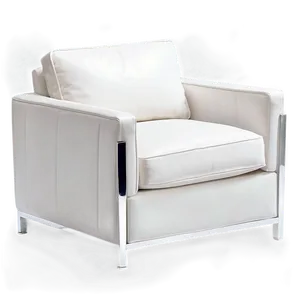 Sleek Metal Frame Armchair Png Epb PNG Image