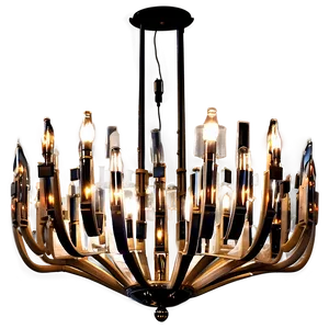 Sleek Modern Chandelier Png Ucx PNG Image