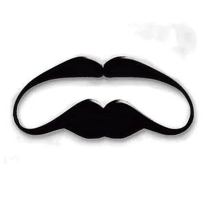 Sleek Modern Mustache PNG 05042024 PNG