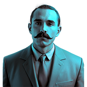 Sleek Modern Mustache PNG 6 PNG