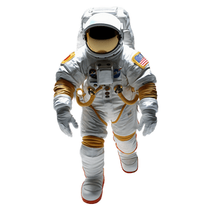 Sleek NASA Spacesuit PNG axl21 PNG image with transparent background