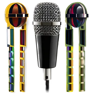 Sleek Radio Microphone Png 35 PNG Image