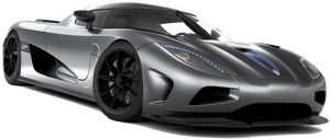 Sleek Supercar Profile View PNG image with transparent background