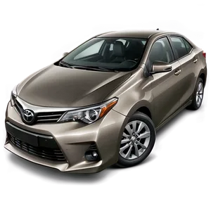 Sleek Toyota Corolla Sedan Png 10 PNG Image