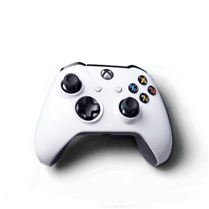 Sleek Xbox Controller White PNG nmy39 PNG image with transparent background